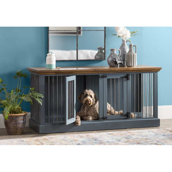 Archie & Oscar™ Damien Double Wide Credenza Pet Crate & Reviews Wayfair